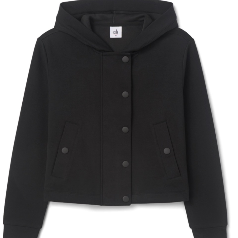 Black Hooded Jacket